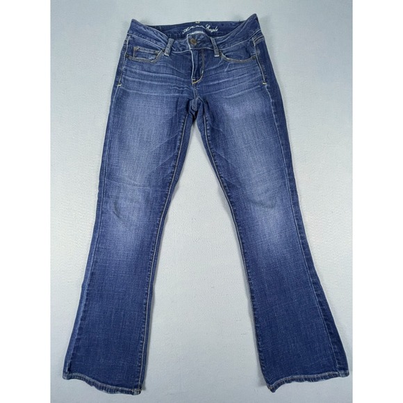 American Eagle Outfitters Denim - American Eagle Jeans Womens 2 Skinny Kick Super Stretch Low Rise Flare‎ Denim